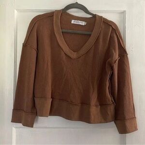 Nectar clothing brown sweater size small
